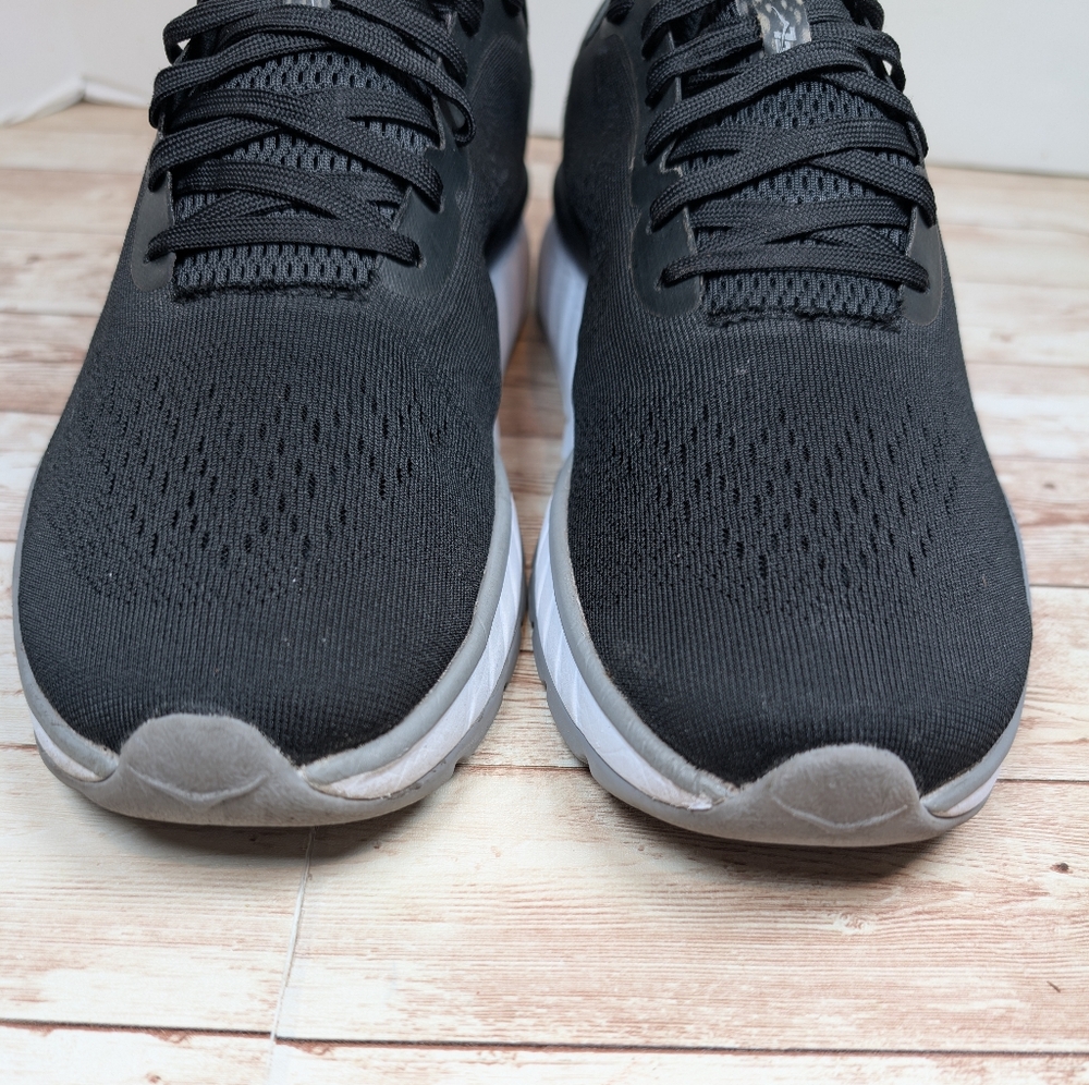 Hoka One One Cavu 2 ProFly Black Gray White Canvas Athletic Sneakers Shoe Men 10 - Picture 6 of 13